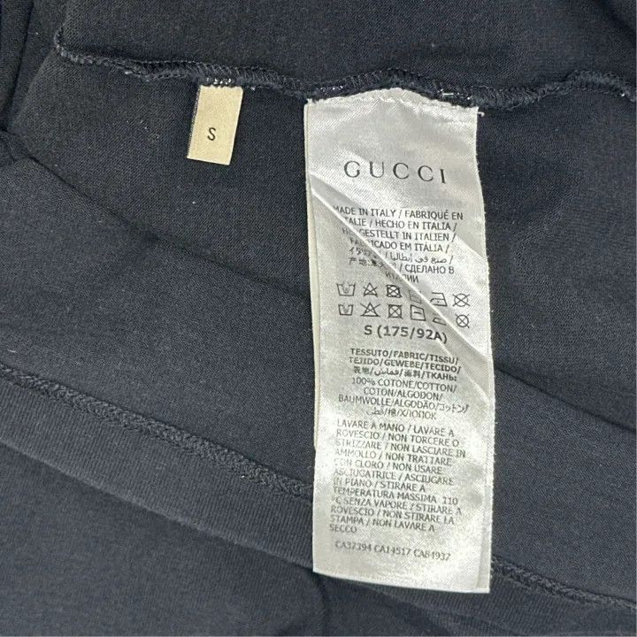 Gucci Gucci Original Black Oversized T-Shirt Size US S / EU 44-46 / 1 - 3 Thumbnail