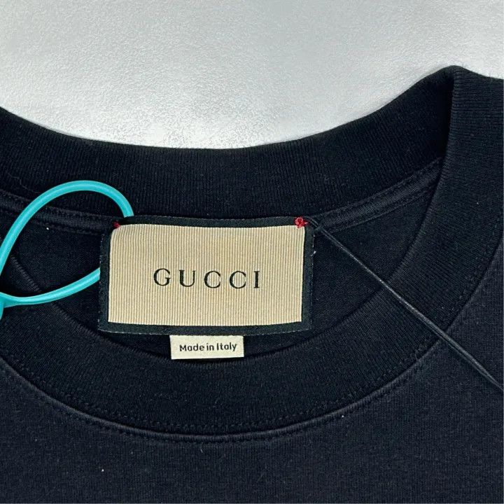 Gucci Gucci Original Black Oversized T-Shirt Size US S / EU 44-46 / 1 - 2 Thumbnail