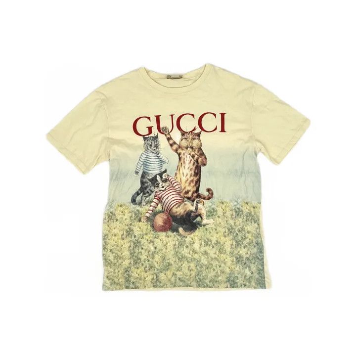 Gucci Gucci Cartoon Print Casual T-Shirt for Kids Size US M / EU 48-50 / 2 - 2 Thumbnail