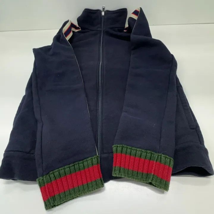 Gucci Gucci Kids Jacket with Red Green Stripe Size US M / EU 48-50 / 2 - 8 Thumbnail