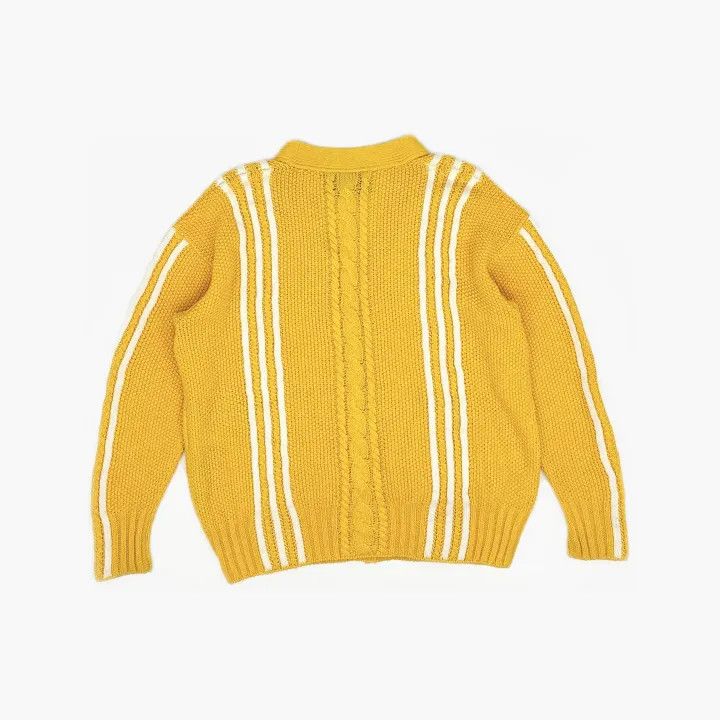 Gucci Gucci x Adidas Embroidered Cardigan in Yellow Size US XS / EU 42 / 0 - 3 Thumbnail