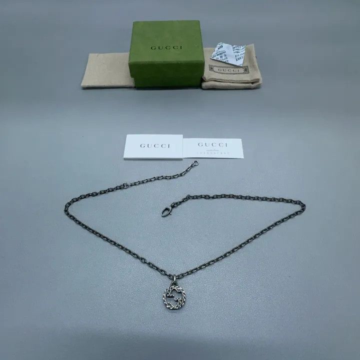 Gucci Gucci Classic Double G Pendant Necklace Size ONE SIZE - 9 Thumbnail