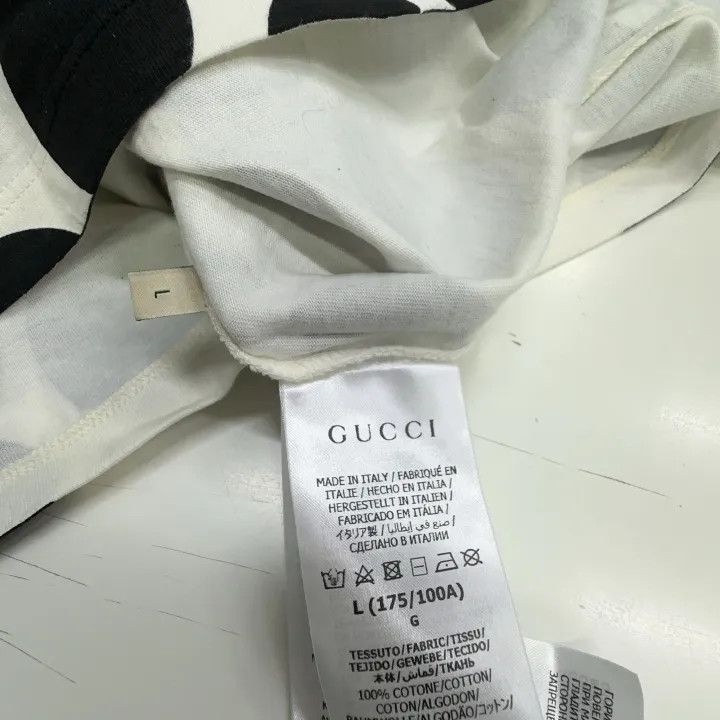 Gucci Gucci Dot Print Short Sleeve T-Shirt Size US L / EU 52-54 / 3 - 4 Thumbnail