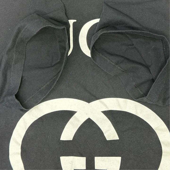 Gucci Gucci Oversized Black Logo T-Shirt Size US L / EU 52-54 / 3 - 7 Thumbnail