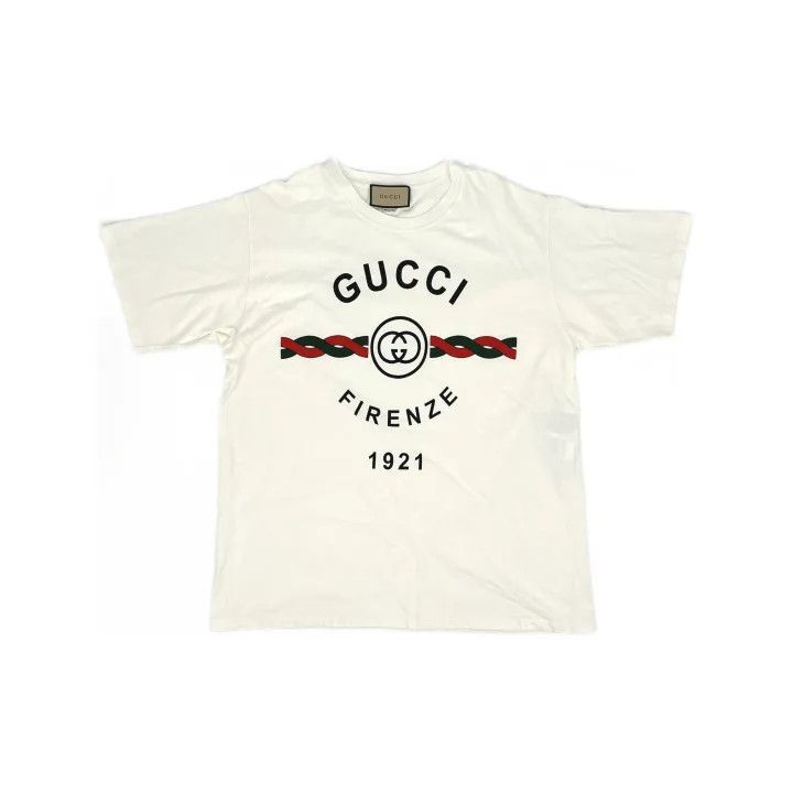 Gucci Gucci Lido White Short Sleeve T-Shirt Size US XXL / EU 58 / 5 - 2 Thumbnail