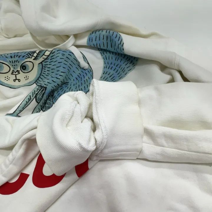 Gucci Gucci x Freya Hartas White Hoodie Size US XL / EU 56 / 4 - 11 Thumbnail