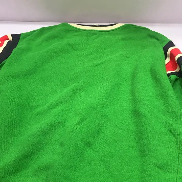 Gucci Gucci Green Printed Long Sleeve Sweatshirt Size US S / EU 44-46 / 1 - 5 Thumbnail