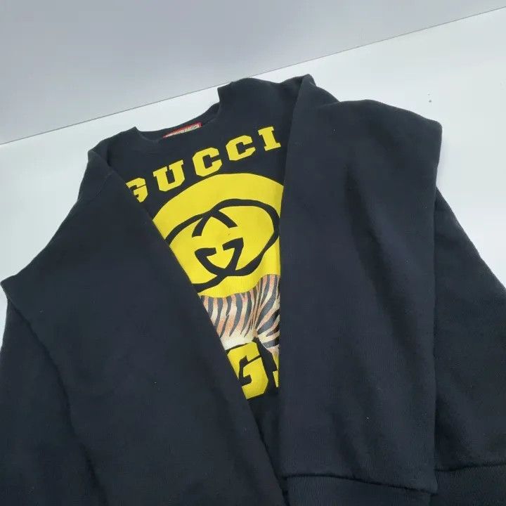 Gucci Gucci SS22 Tiger Logo Sweatshirt for Men Size US XS / EU 42 / 0 - 14 Thumbnail