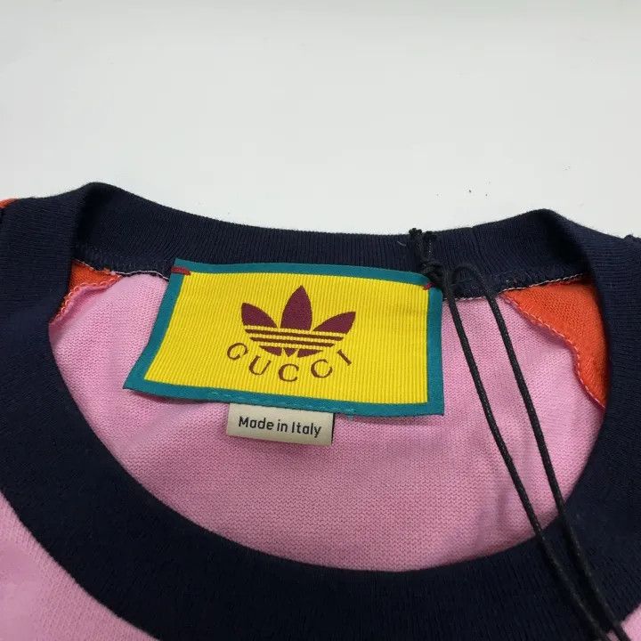 Gucci Gucci x Adidas Oversized Logo T-shirt Size US S / EU 44-46 / 1 - 5 Thumbnail
