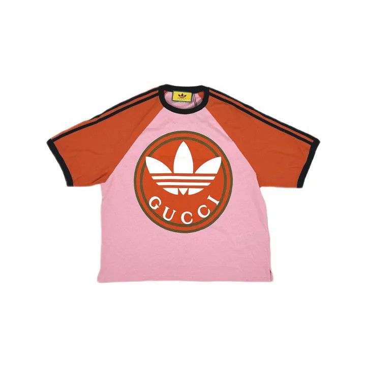 Gucci Gucci x Adidas Oversized Logo T-shirt Size US S / EU 44-46 / 1 - 2 Thumbnail