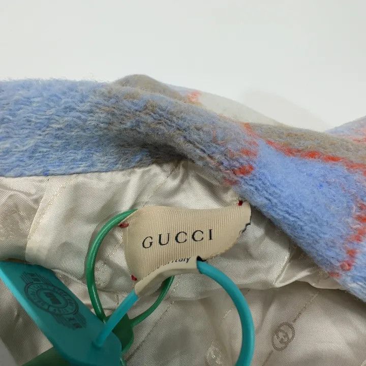 Gucci Gucci Kids Checkered Double-breasted Coat Size US M / EU 48-50 / 2 - 2 Thumbnail