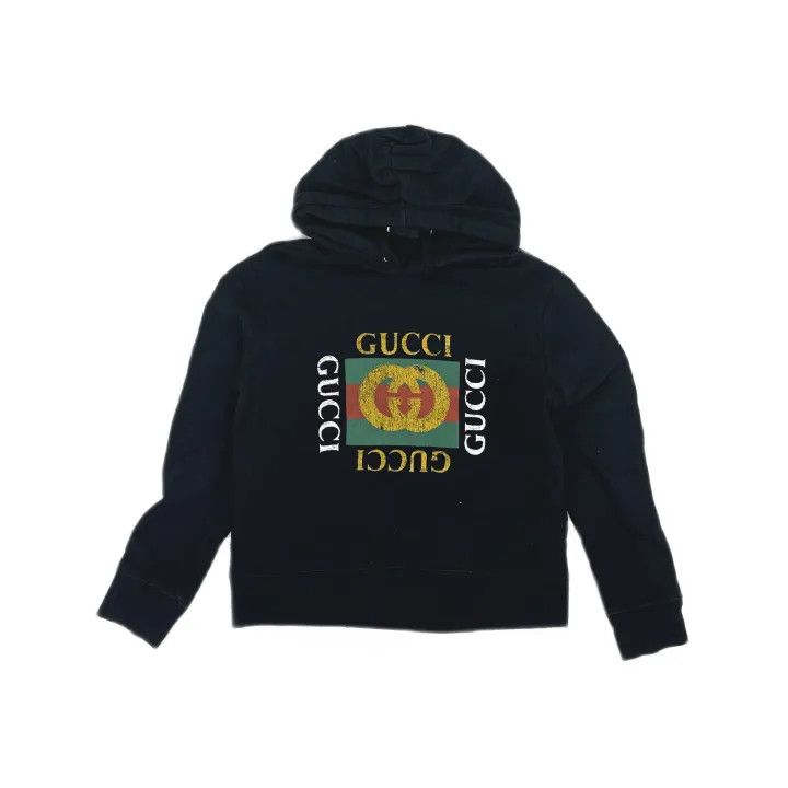 Gucci Gucci Color Block Logo Hoodie for Men Size US S / EU 44-46 / 1 - 2 Thumbnail