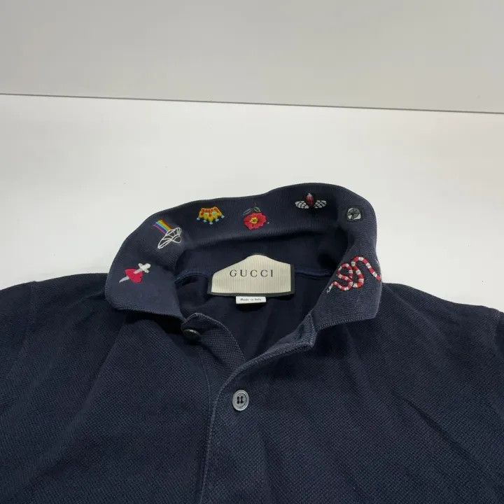 Gucci Gucci Casual Solid Color Short Sleeve Polo Size US S / EU 44-46 / 1 - 6 Thumbnail