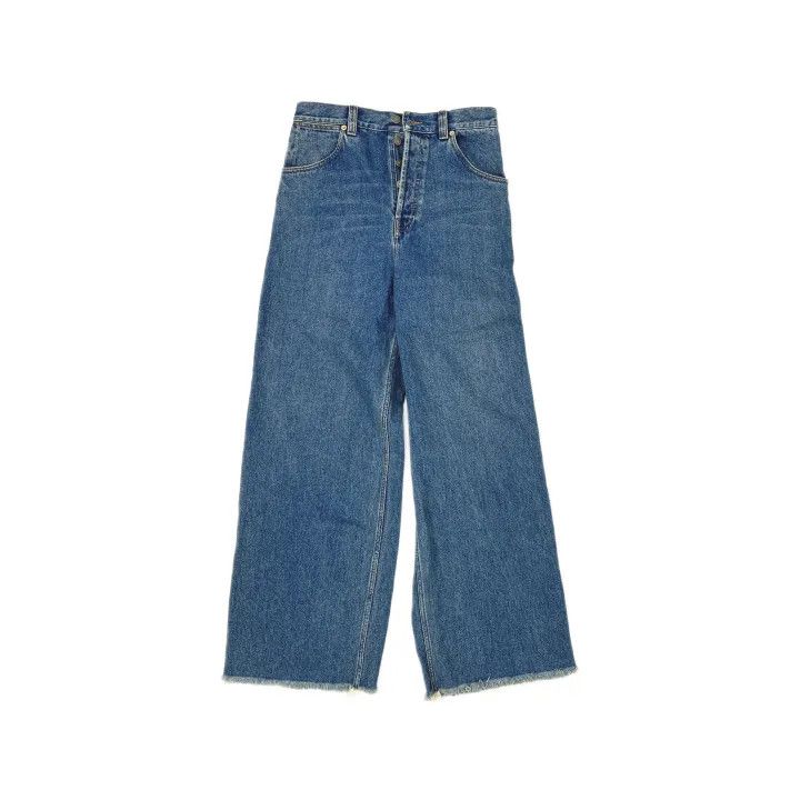 Gucci Gucci SS24 Blue Washed Straight Leg Jeans Size US 30 / EU 46 - 2 Thumbnail