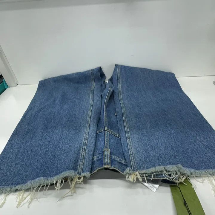 Gucci Gucci SS24 Blue Washed Straight Leg Jeans Size US 30 / EU 46 - 9 Thumbnail