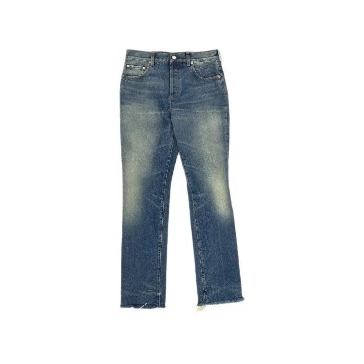 Gucci Gucci Blue Straight Fit Denim Pants Size US 33 - 2 Thumbnail