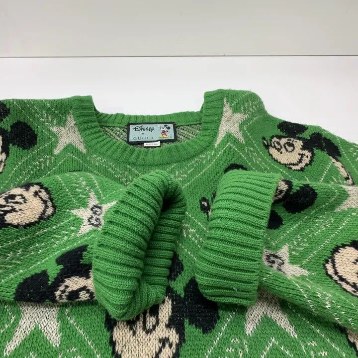 Gucci Gucci x Disney Mickey Mouse Knit Sweater Size US L / EU 52-54 / 3 - 8 Thumbnail