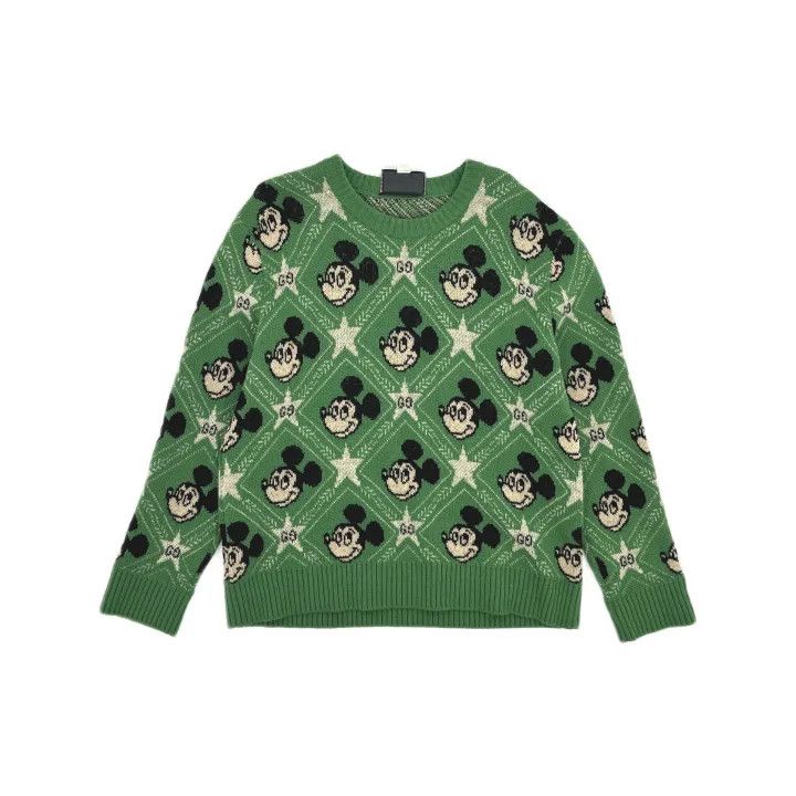 Gucci Gucci x Disney Mickey Mouse Knit Sweater Size US L / EU 52-54 / 3 - 2 Thumbnail