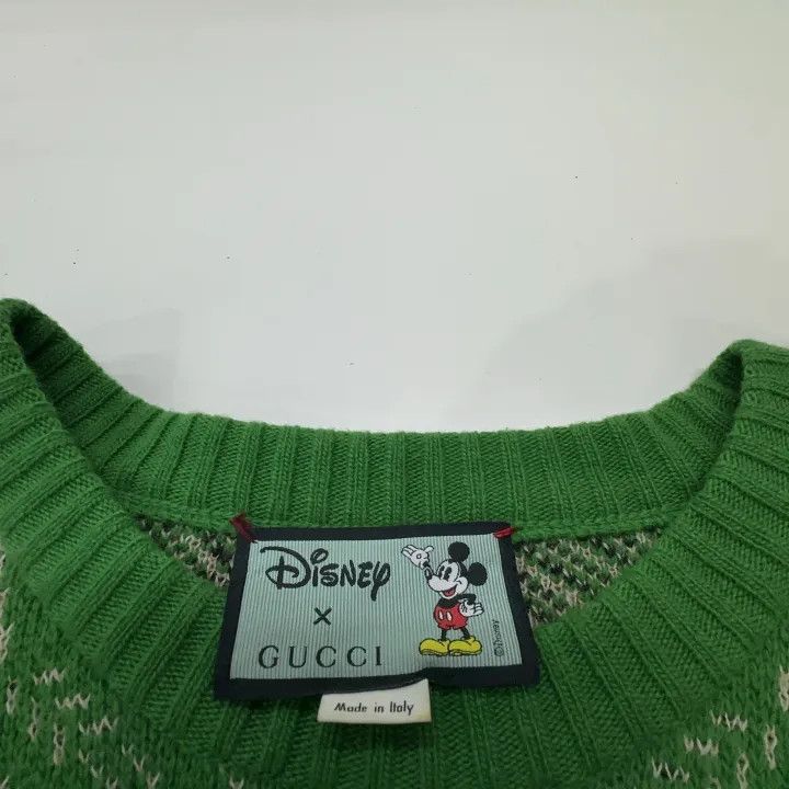 Gucci Gucci x Disney Mickey Mouse Knit Sweater Size US L / EU 52-54 / 3 - 6 Thumbnail