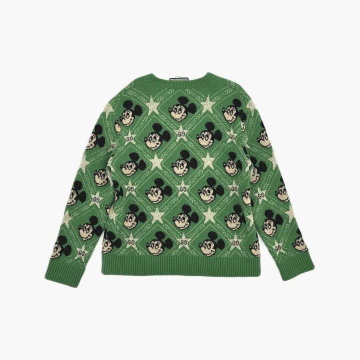Gucci Gucci x Disney Mickey Mouse Knit Sweater Size US L / EU 52-54 / 3 - 3 Thumbnail