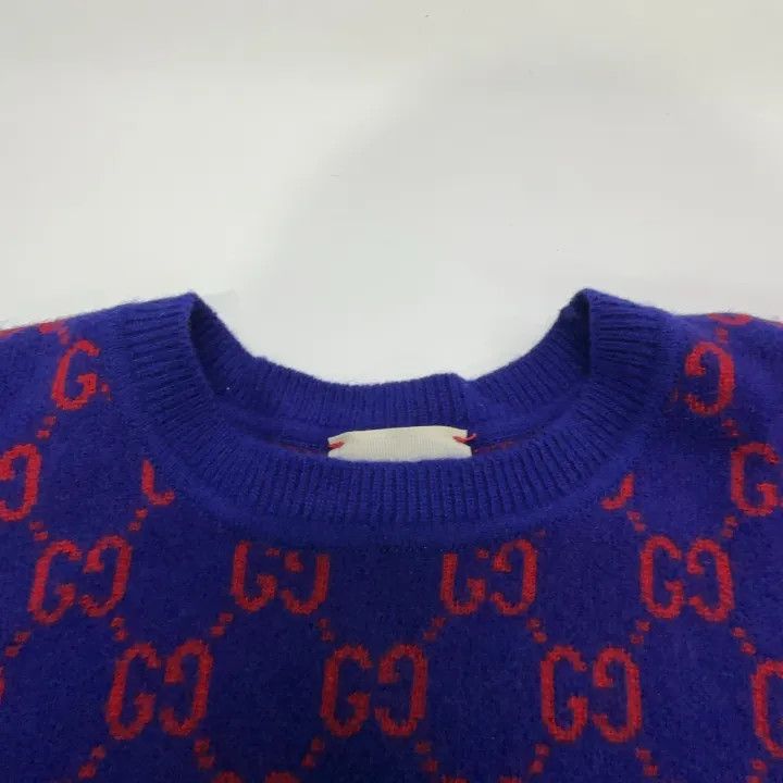Gucci Gucci Kids Colorblock Wool Sweater Size US L / EU 52-54 / 3 - 4 Thumbnail