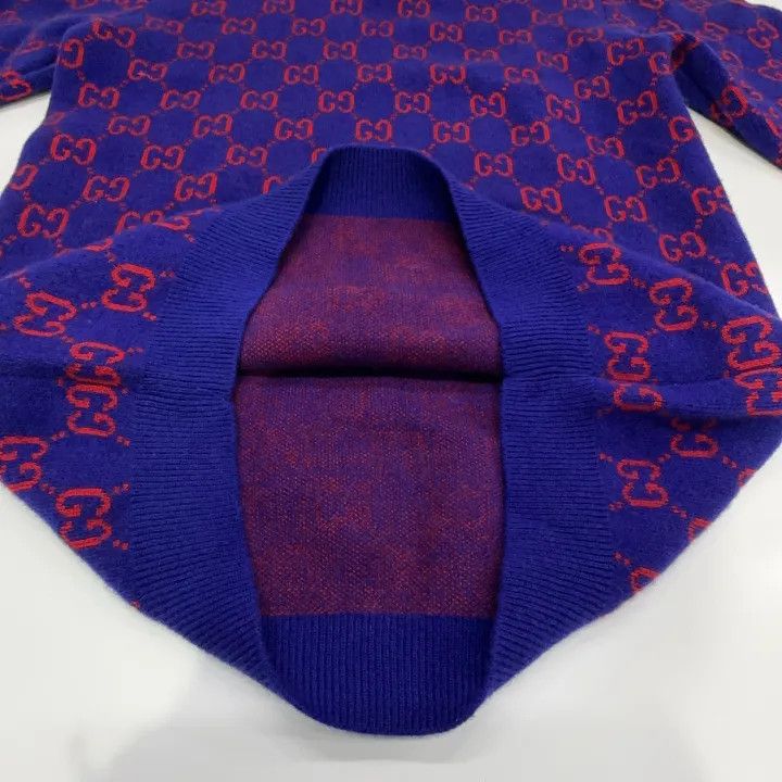 Gucci Gucci Kids Colorblock Wool Sweater Size US L / EU 52-54 / 3 - 6 Thumbnail