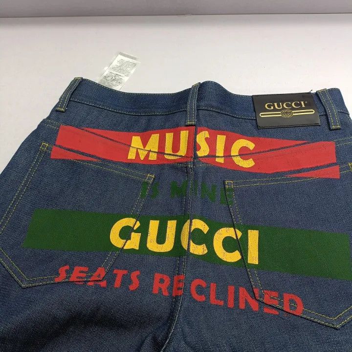 Gucci Gucci Special Series Logo Denim Shorts Size US 32 / EU 48 - 8 Thumbnail