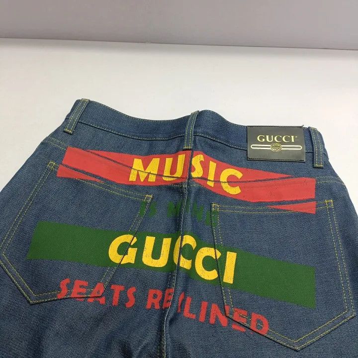 Gucci Gucci Special Series Logo Denim Shorts Size US 32 / EU 48 - 7 Thumbnail