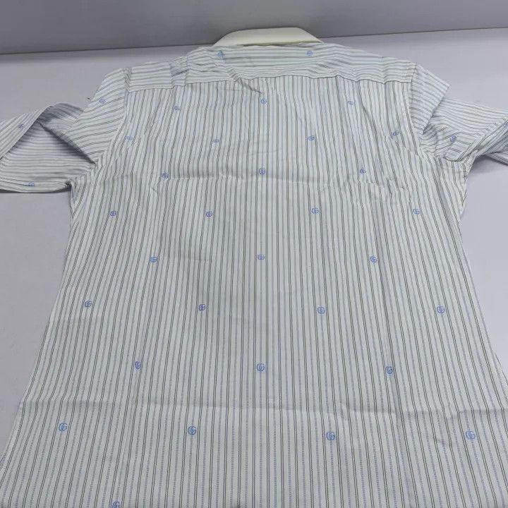 Gucci Gucci Striped Button-Up Long Sleeve Shirt Size US M / EU 48-50 / 2 - 12 Thumbnail