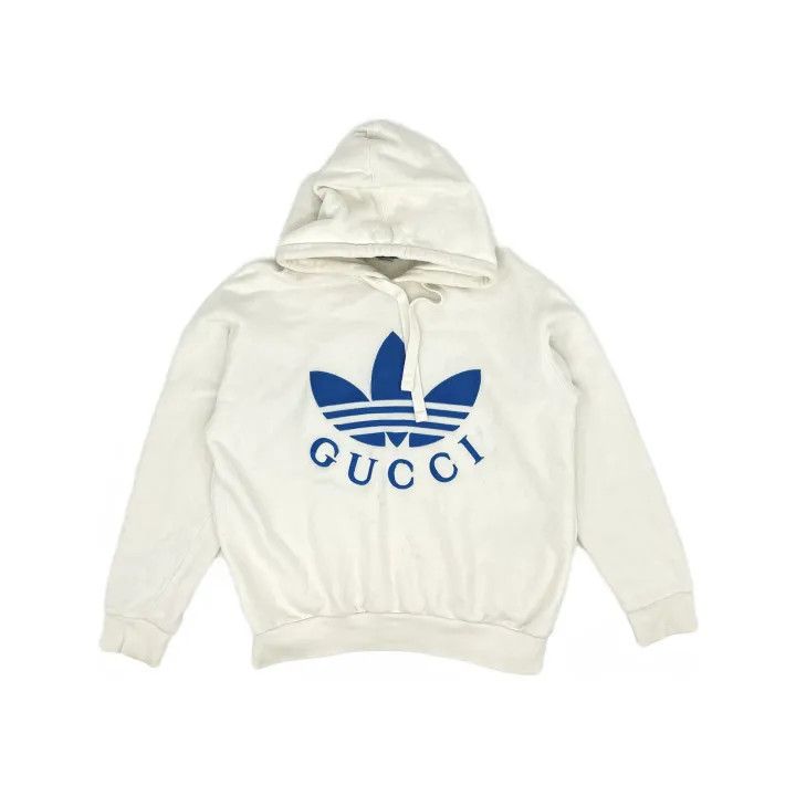 Gucci Gucci x adidas Logo Hoodie Sweatshirt Size US S / EU 44-46 / 1 - 2 Thumbnail