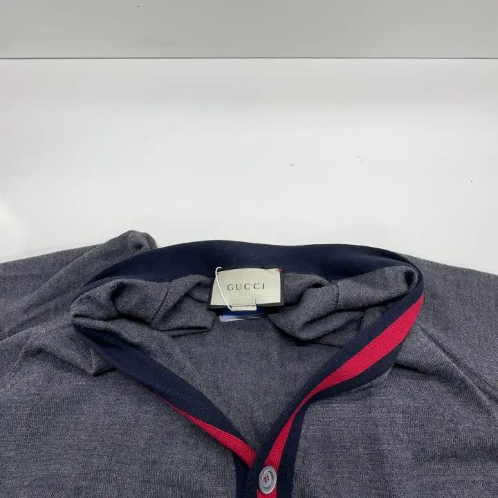 Gucci Gucci Comfortable Gray Cardigan Sweater Size US XL / EU 56 / 4 - 6 Thumbnail