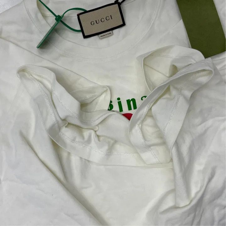 Gucci Original Logo Oversized Short Sleeve T-shirt