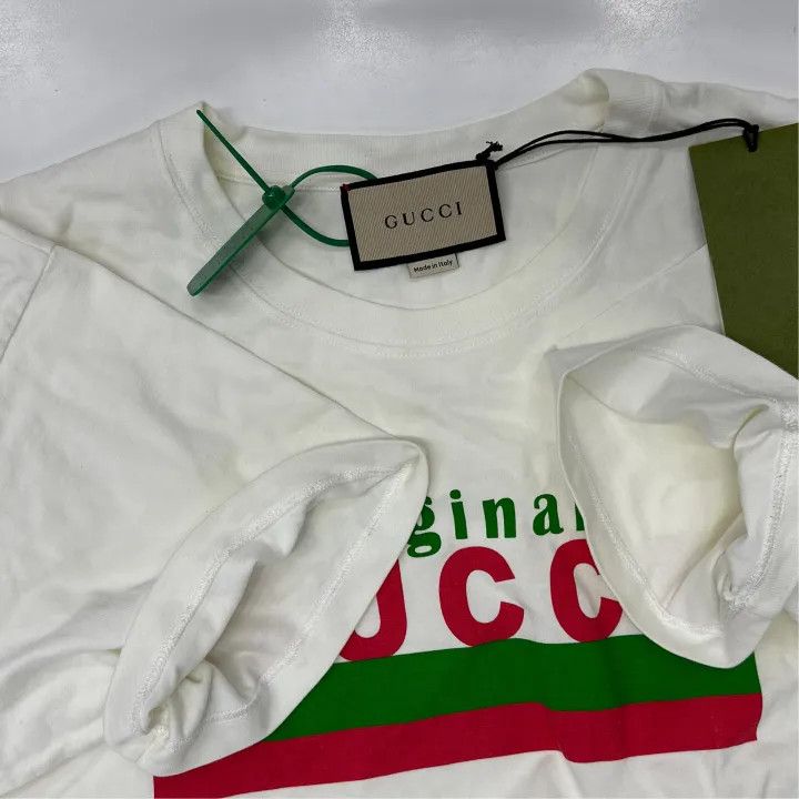 Gucci Original Logo Oversized Short Sleeve T-shirt