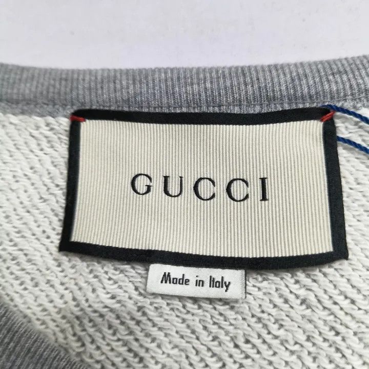 Gucci Gucci Gray Panther Cotton Sweatshirt Size US S / EU 44-46 / 1 - 4 Thumbnail