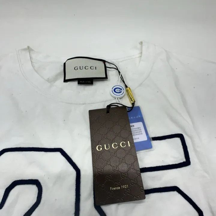 Gucci Gucci Numeric Logo Short Sleeve T-Shirt Size US L / EU 52-54 / 3 - 4 Thumbnail