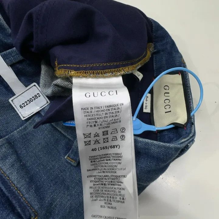 Gucci Gucci Loose Fit Wide-Leg Denim Pants Size US 40 / EU 56 - 5 Thumbnail