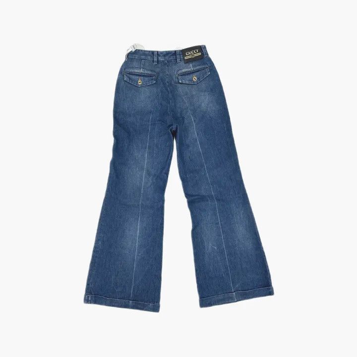 Gucci Gucci Loose Fit Wide-Leg Denim Pants Size US 40 / EU 56 - 3 Thumbnail