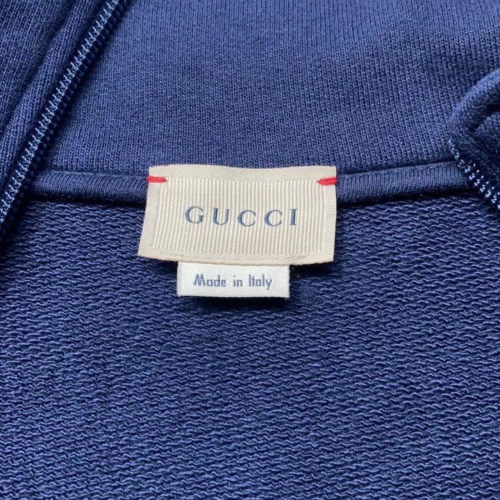 Gucci Gucci Blue Jacket with Red Green Trim Size US M / EU 48-50 / 2 - 3 Thumbnail