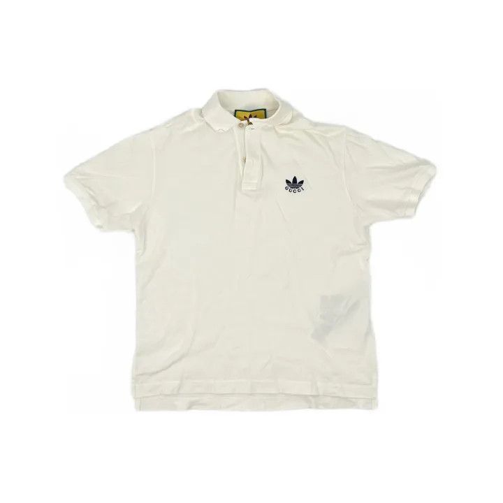 Gucci Gucci x Adidas Originals Logo Polo Shirt Size US S / EU 44-46 / 1 - 2 Thumbnail
