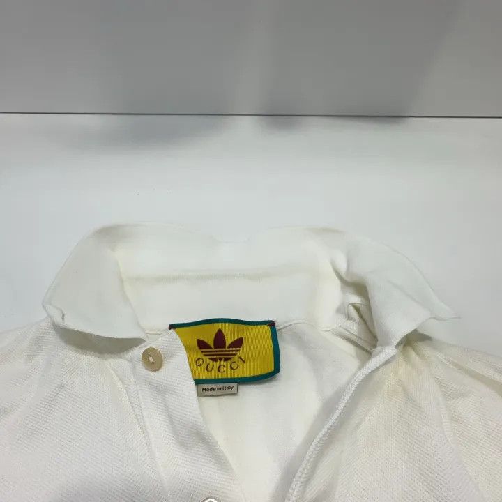 Gucci Gucci x Adidas Originals Logo Polo Shirt Size US S / EU 44-46 / 1 - 7 Thumbnail