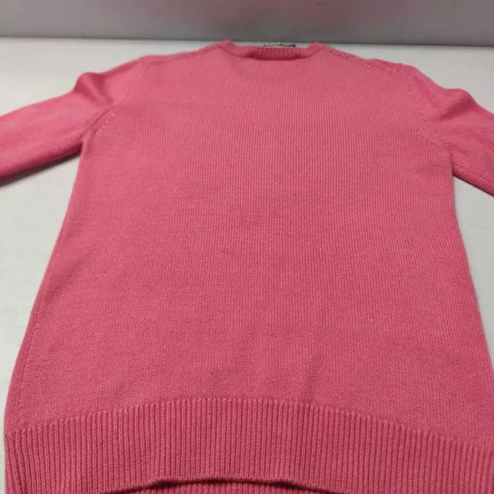 Gucci Gucci Pink Long Sleeve Knit Sweater with Butterfly Size US S / EU 44-46 / 1 - 6 Thumbnail