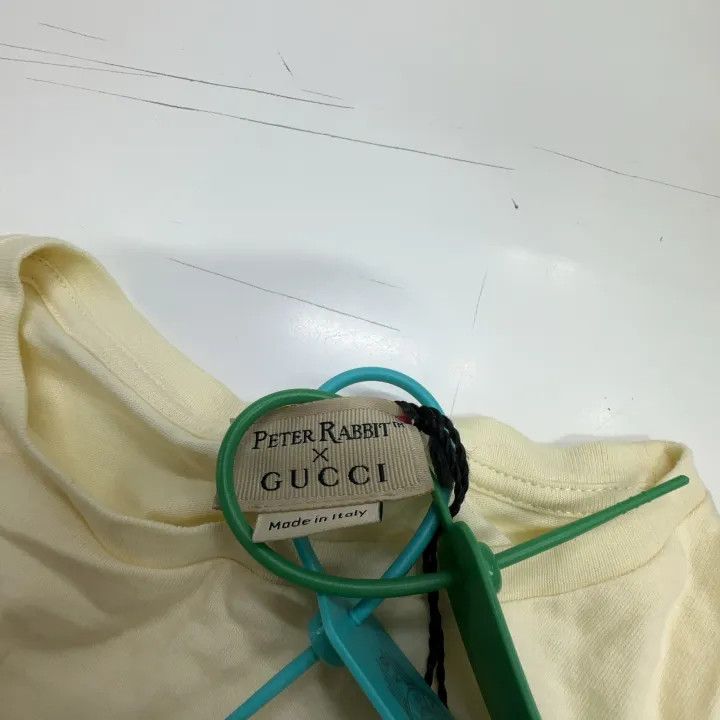 Gucci Gucci Peter Rabbit Logo Short Sleeve T-Shirt Size US M / EU 48-50 / 2 - 5 Thumbnail