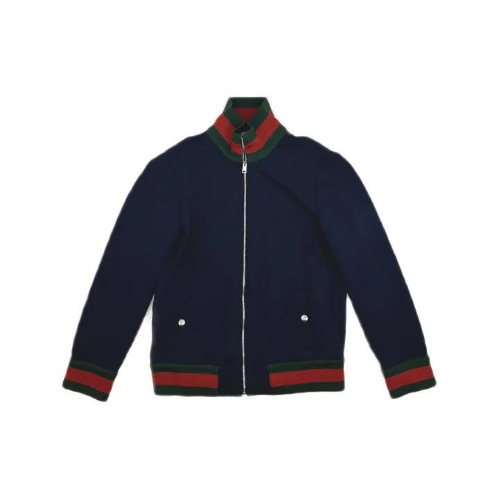 Gucci Gucci Striped Jacket in Dark Blue Color Size US M / EU 48-50 / 2 - 2 Thumbnail