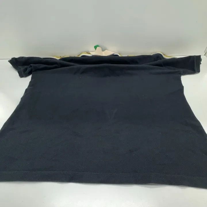 Gucci Gucci Black Double G Stripe Polo Shirt Size US L / EU 52-54 / 3 - 16 Thumbnail