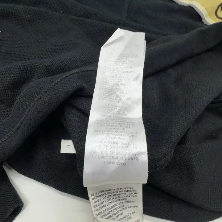 Gucci Gucci Black Double G Stripe Polo Shirt Size US L / EU 52-54 / 3 - 6 Thumbnail