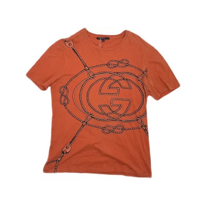 Gucci Gucci Casual Graphic Short Sleeve Tee Size US XL / EU 56 / 4 - 2 Thumbnail