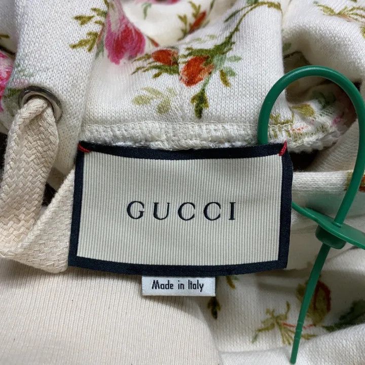 Gucci Gucci Floral Patterned Hoodie Size US M / EU 48-50 / 2 - 3 Thumbnail