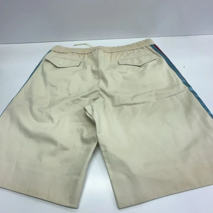 Gucci Gucci Red Blue Satin Side Stripe Shorts Size US 44 / EU 60 - 11 Thumbnail