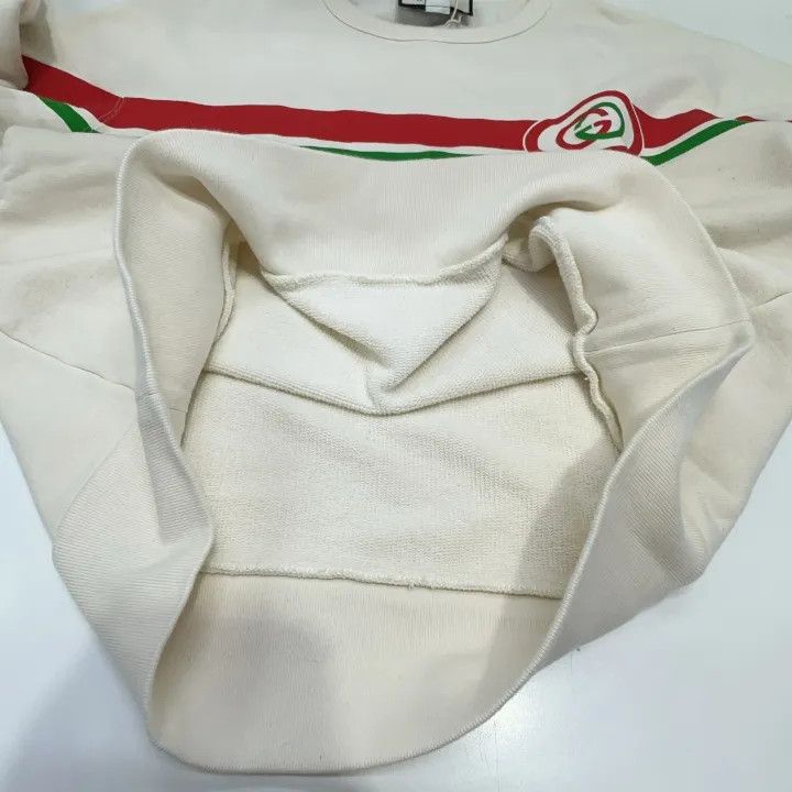 Gucci Gucci Stripe Pattern Long Sleeve Sweatshirt Size US S / EU 44-46 / 1 - 8 Thumbnail