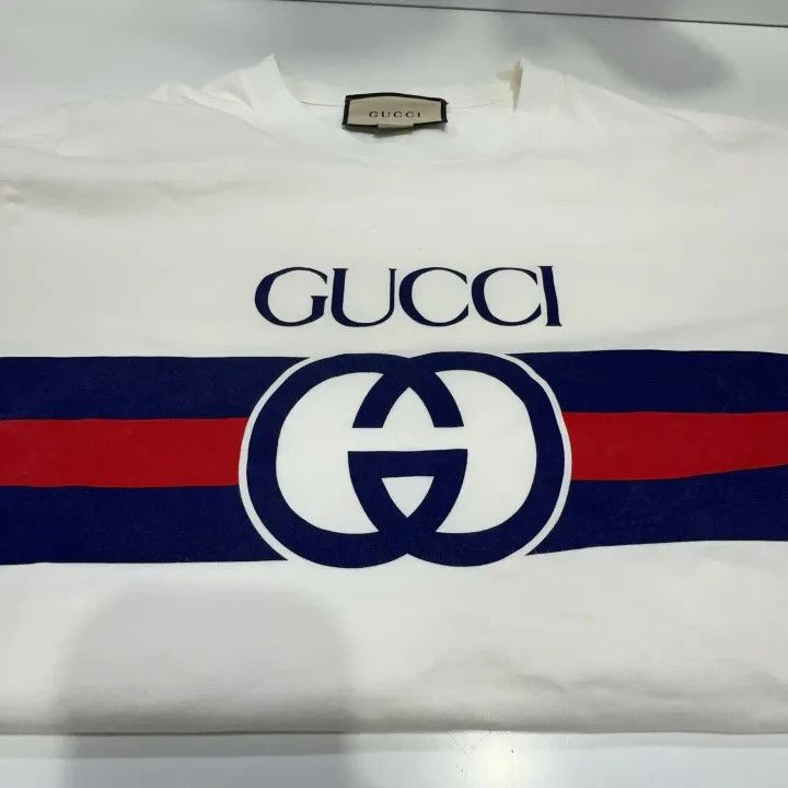 Gucci Gucci Color Block Logo Sweatshirt for Men Size US XS / EU 42 / 0 - 8 Thumbnail